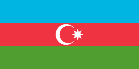 Bandeira: Azerbaijão