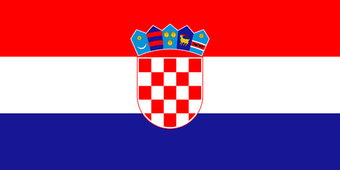 Bandeira: Croácia