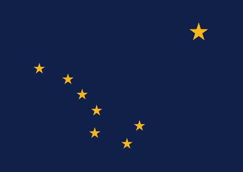 Bandeira: Alasca (Estados Unidos)