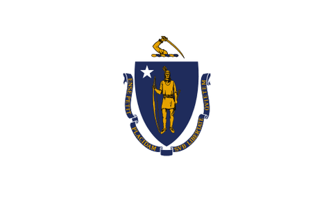 Bandeira: Massachusetts (Estados Unidos)