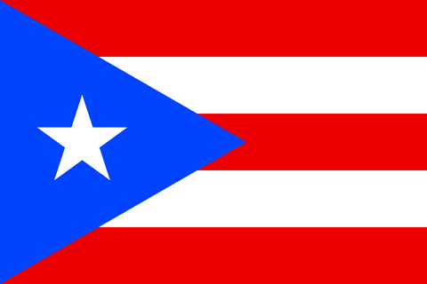 Bandeira: Porto Rico (Estados Unidos)