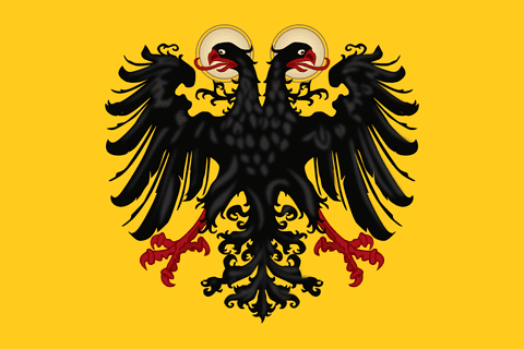 Bandeira: Sacro Império Romano-Germânico (Primeiro Reich)