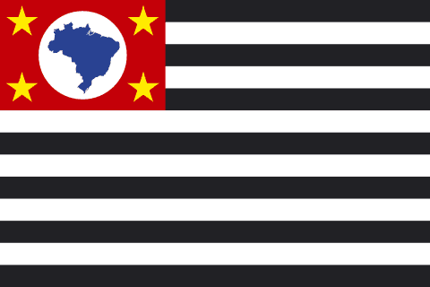 Bandeira: São Paulo (Brasil)