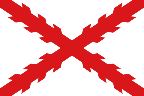 Bandeira: Vice-reino da Nova Espanha