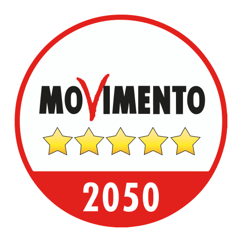Symbol von Fünf-Sterne-Bewegung (M5S)