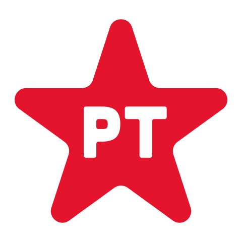 Symbol von Arbeiterpartei (PT)