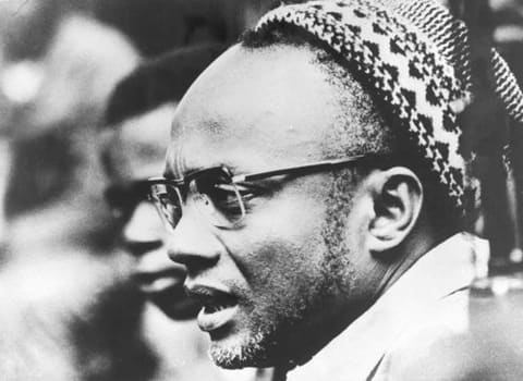 Porträt von Amílcar Cabral