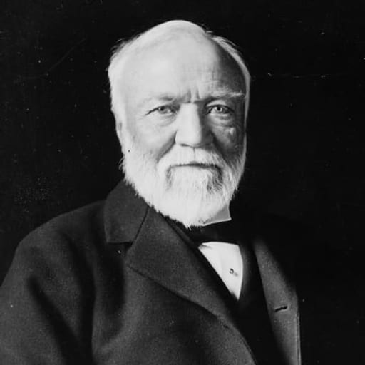 Porträt von Andrew Carnegie