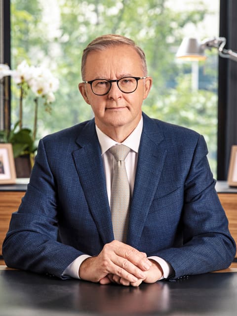 Retrato de Anthony Albanese