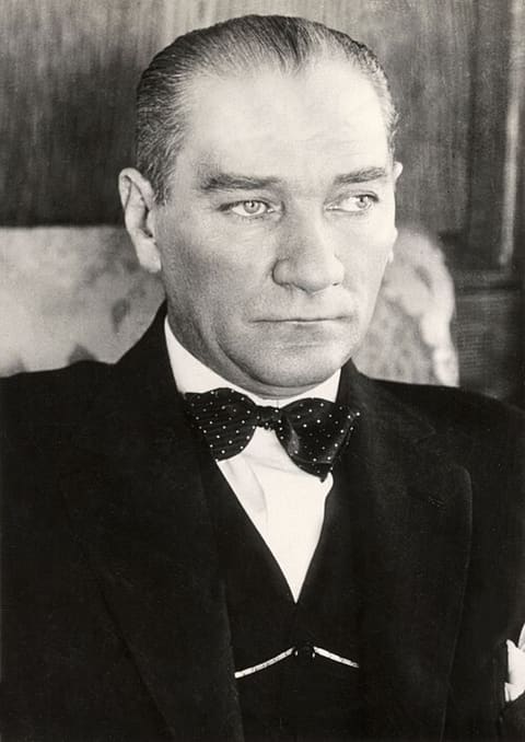 Porträt von Mustafa Kemal Atatürk