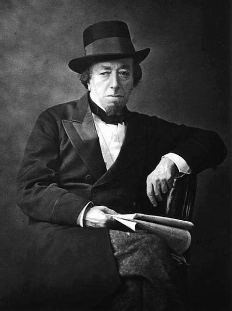 Retrato de Benjamin Disraeli