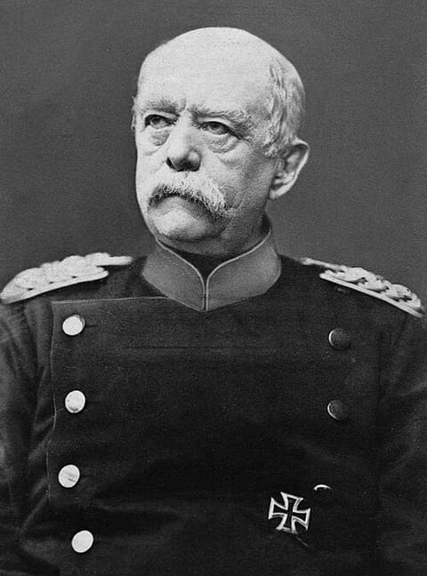 Retrato de Otto von Bismarck