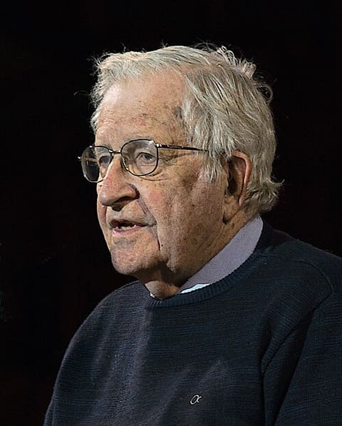 Porträt von Noam Chomsky