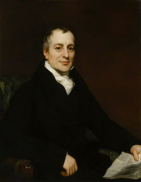 Porträt von David Ricardo