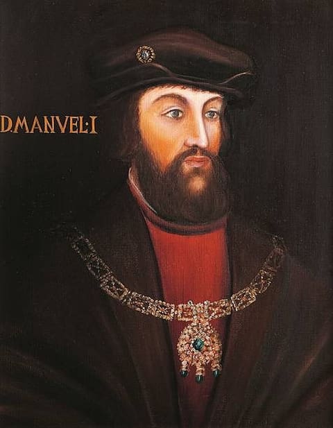 Porträt von Manuel I of Portugal