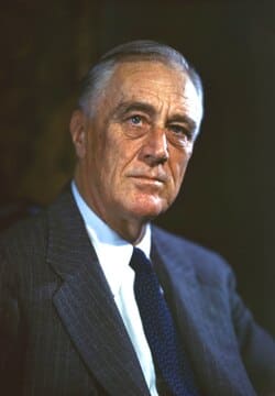 Retrato de Franklin D. Roosevelt