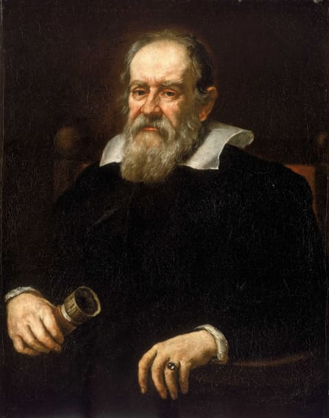 Porträt von Galileo Galilei