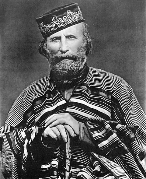 Porträt von Giuseppe Garibaldi