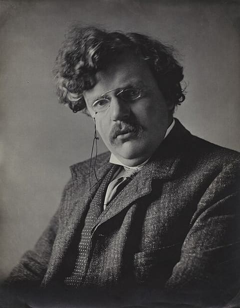Retrato de G. K. Chesterton