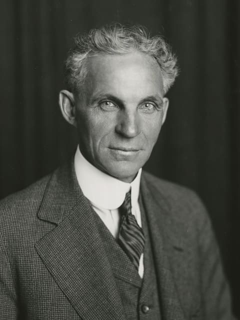 Retrato de Henry Ford