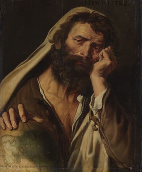 Porträt von Heraclitus