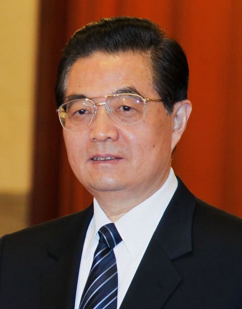 Retrato de Hu Jintao