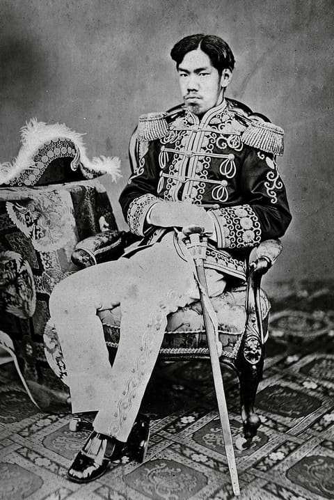 Porträt von Emperor Meiji