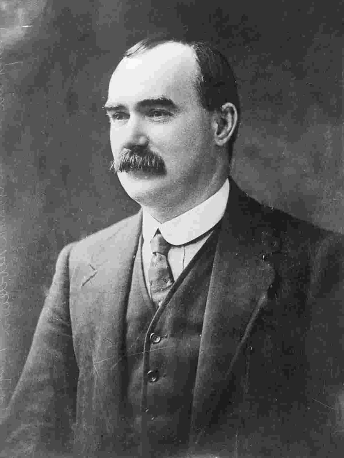 Porträt von James Connolly