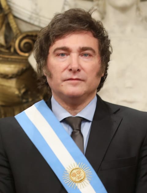 Retrato de Javier Milei