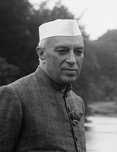 Porträt von Jawaharlal Nehru