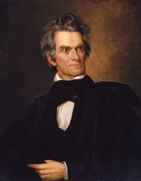 Porträt von John C. Calhoun