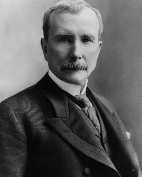 Porträt von John D. Rockefeller