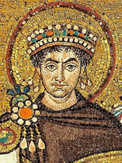 Porträt von Justinian I