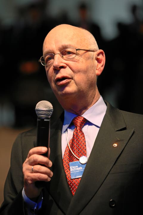 Retrato de Klaus Schwab