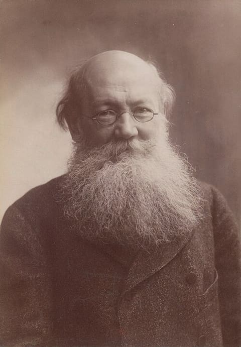 Porträt von Peter Kropotkin
