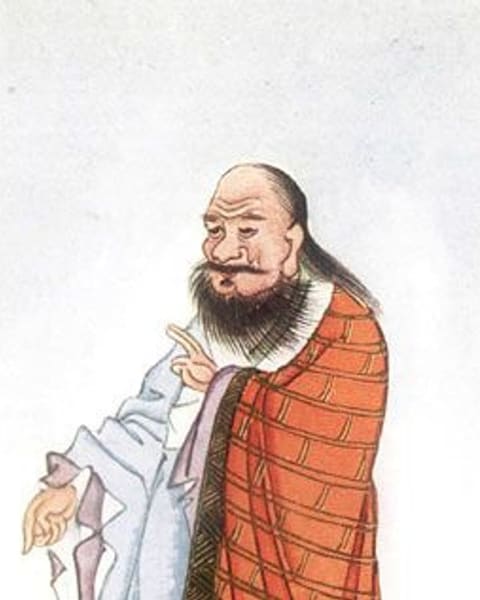 Porträt von Laozi