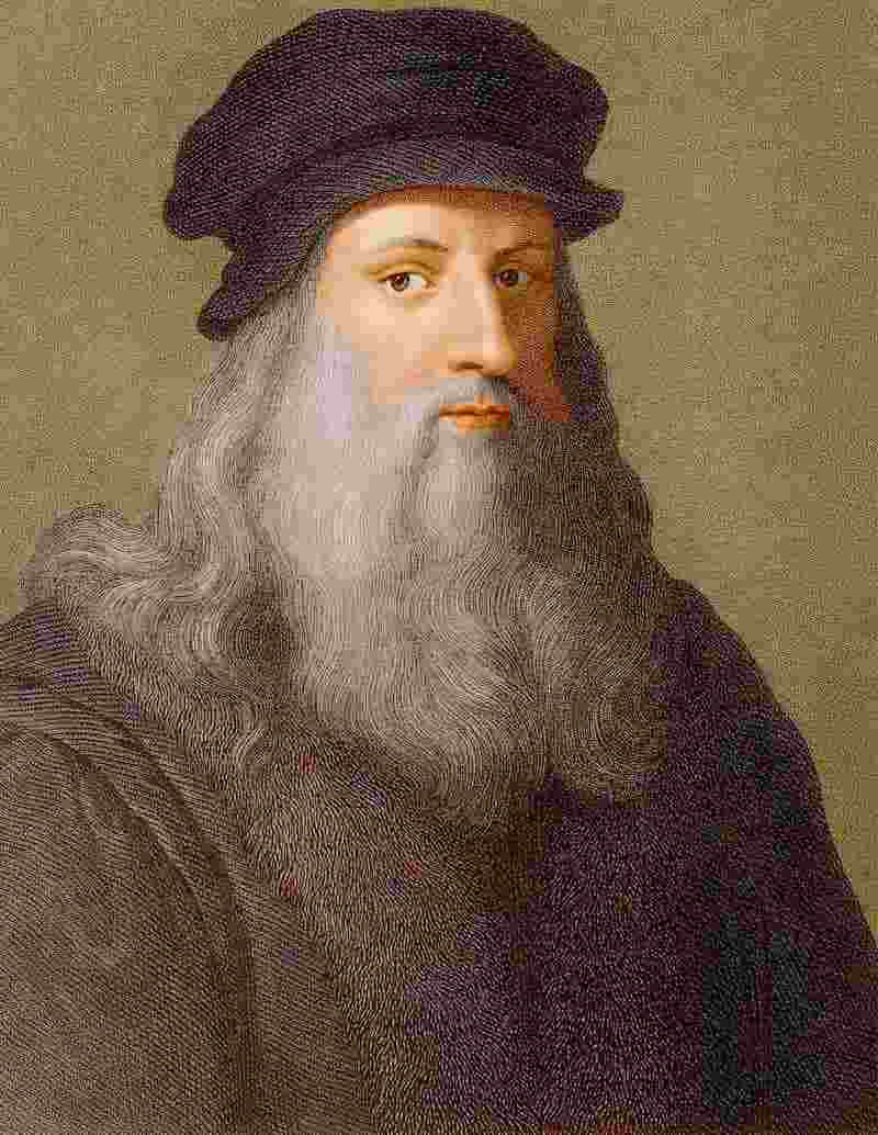 Porträt von Leonardo da Vinci