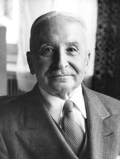 Porträt von Ludwig von Mises