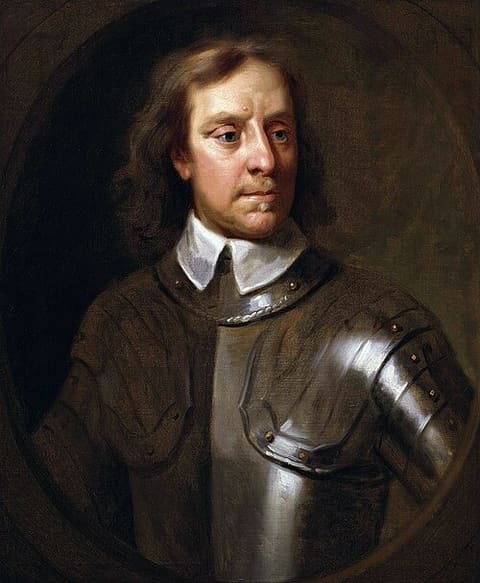 Porträt von Oliver Cromwell