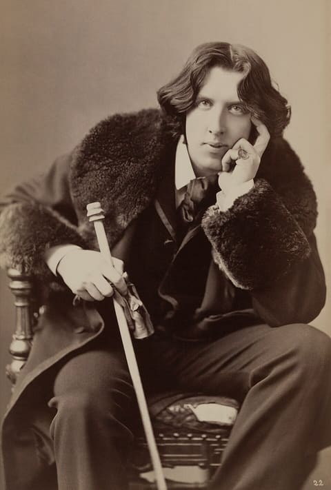 Retrato de Oscar Wilde