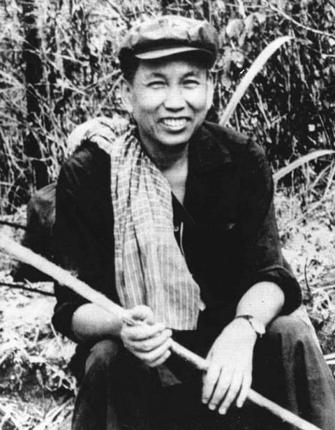 Porträt von Pol Pot