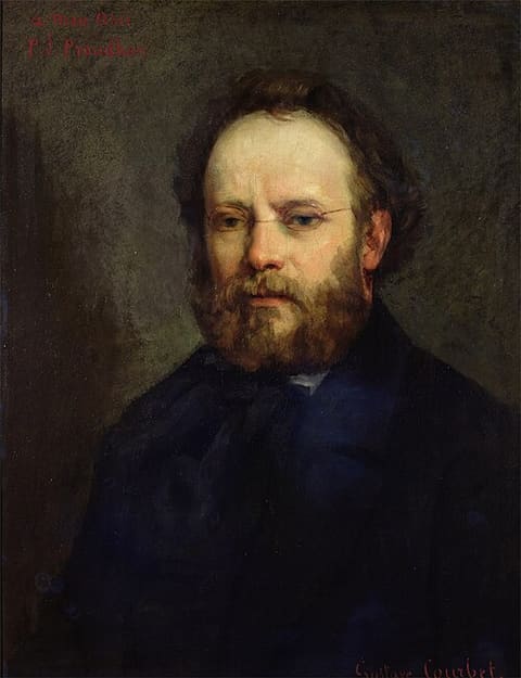 Porträt von Pierre-Joseph Proudhon