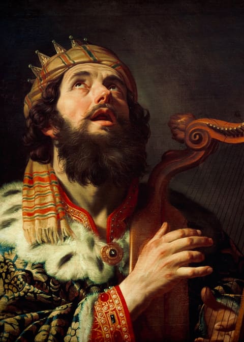 Porträt von King David