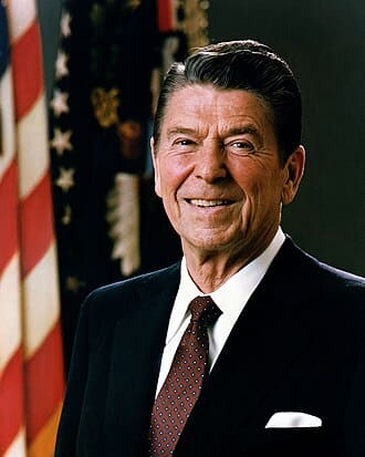 Porträt von Ronald Reagan