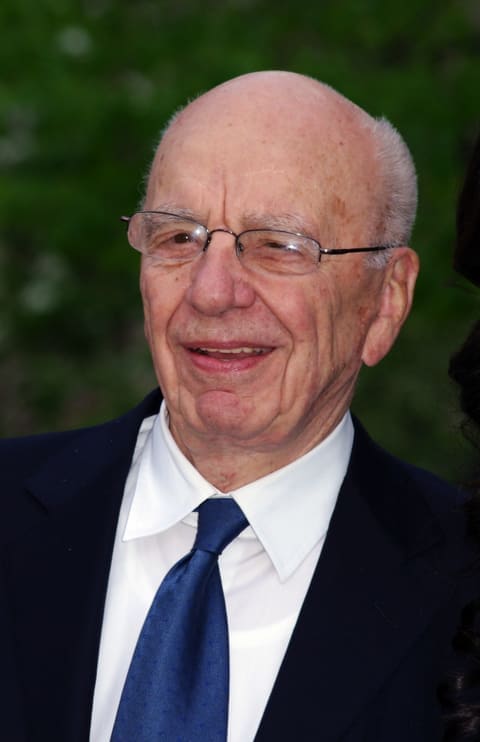 Retrato de Rupert Murdoch