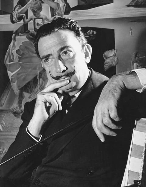 Porträt von Salvador Dalí