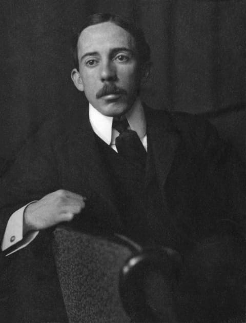 Porträt von Santos Dumont