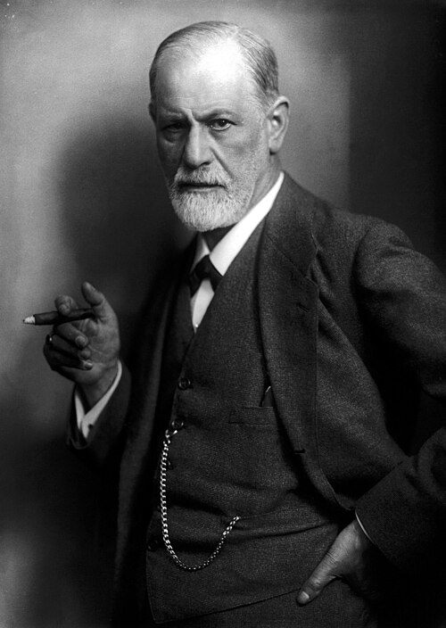 Retrato de Sigmund Freud
