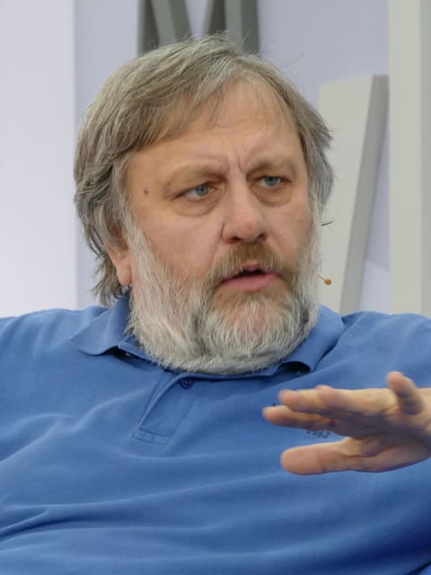 Porträt von Slavoj Žižek