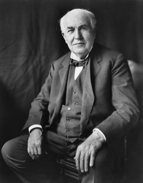Porträt von Thomas Edison